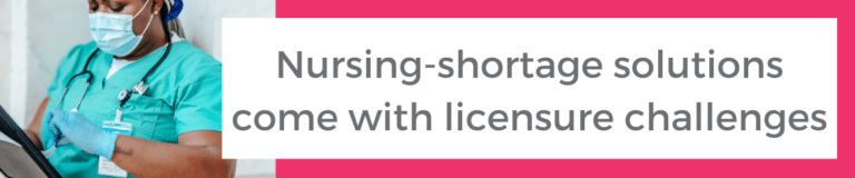Nursing-shortage solutions