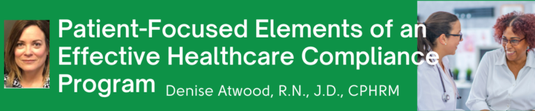 Use the OIG’s seven elements to guide and align healthcare compliance with compassionate, quality patient care.