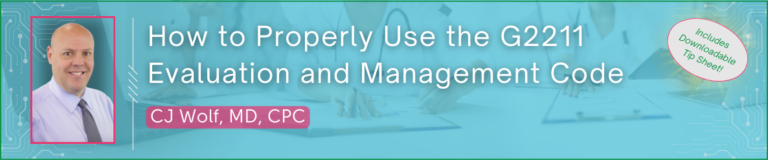 evaluation and management code