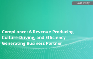 COMPLIANCE CASE STUDY - REVENUE PRODUCING